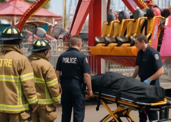 Une employée perd la vie après avoir été piégée 5 heures dans un manège.