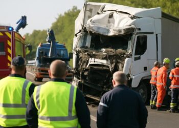Un accident sur l'A7 entraîne la mort d'un chauffeur poids lourd, circulation rétablie entre Lyon et Valence.