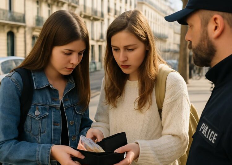 Deux étudiantes découvrent un portefeuille de 1 300 euros et alertent la police.