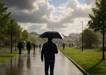 Prévisions météo de la semaine : pluie, fraîcheur et éclaircies à venir.
