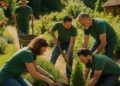 5 visuels qui illustrent l'ambiance de l'émission 'Les As du Jardin'