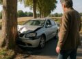 Un homme de cinquante ans, ivre, percute un platane sur une route gersoise.