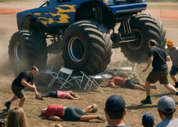 Un accident tragique lors d'un spectacle : un monster truck percute des spectateurs, faisant trois victimes dont une enfant de 10 ans.