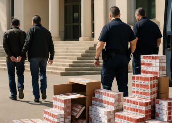Un vaste réseau de contrebande de cigarettes jugé à Alès, impliquant des prévenus.