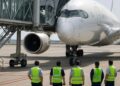VIDÉO. Collision impressionnante d'un Airbus A350 avec une passerelle à Shanghai