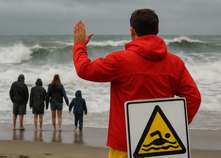 La préfecture met en garde contre les noyades en Hérault : vagues et pluies.