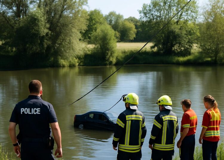 Deux passagers perdent la vie électrocutés par un câble dans l’étang.