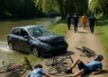 Poursuivi en voiture volée, il percute des cyclistes avant de plonger dans le canal du Midi.