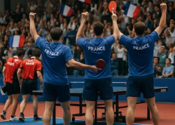 Championnats du monde de tennis de table : victoire des Bleus sur le Japon