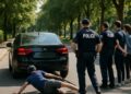 Un cycliste traîné par une voiture : un jeune conducteur de 21 ans en garde à vue.