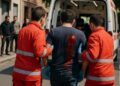 Un homme blessé par arme blanche nécessite une hospitalisation urgente suite à une attaque collective.