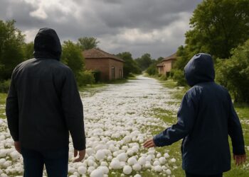Tempête en Haute-Garonne : des grêlons de plusieurs centimètres en 15 min.