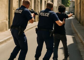La police de Bagnols-sur-Cèze traque un individu armé et instable.