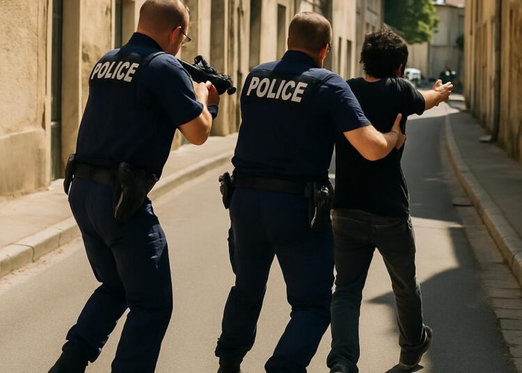 La police de Bagnols-sur-Cèze traque un individu armé et instable.