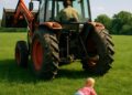 Un agriculteur heurte sa fille de 18 mois en manœuvrant dans un pré.