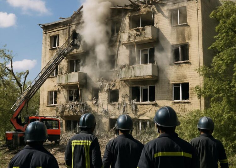 Conflit ukrainien : un décès et quatre blessés suite à une attaque de drone à Kherson, Moscou suggère un cessez-le-feu le 9 mai.