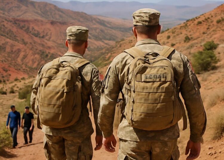 Deux militaires américains manquent à l'appel au Maroc après une randonnée.