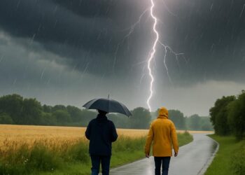 Météo en Nouvelle-Aquitaine : orages actifs, vigilance jaune pour tous les départements.