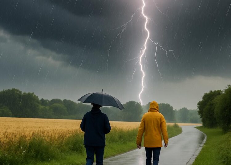 Météo en Nouvelle-Aquitaine : orages actifs, vigilance jaune pour tous les départements.