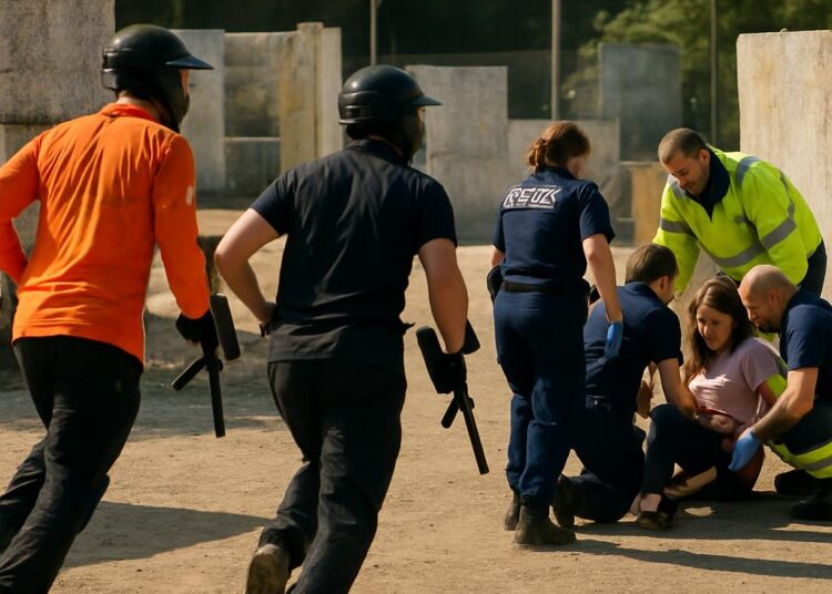 Toulouse : une soirée mouvementée avec une blessée par arme blanche et des caméras hors service au paintball.