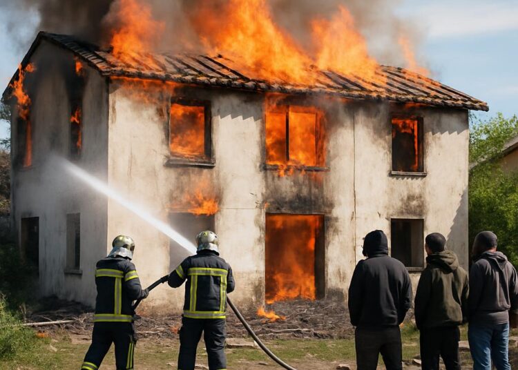 Montauban : L'Orchys détruite par un incendie, des squatteurs suspectés.