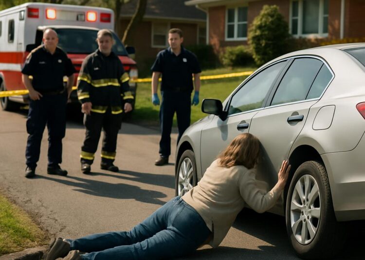Une femme de 53 ans perd la vie écrasée en essayant de stopper son véhicule en pente.