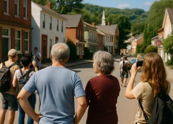 Une petite ville rurale en vogue sur les réseaux sociaux : les habitants s'agacent.