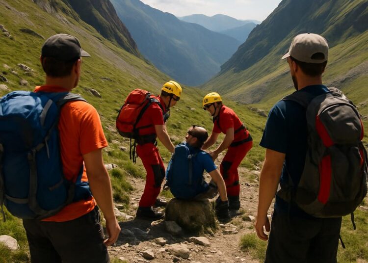 Des randonneurs perdus dans les Pyrénées ont été secourus par d'autres.