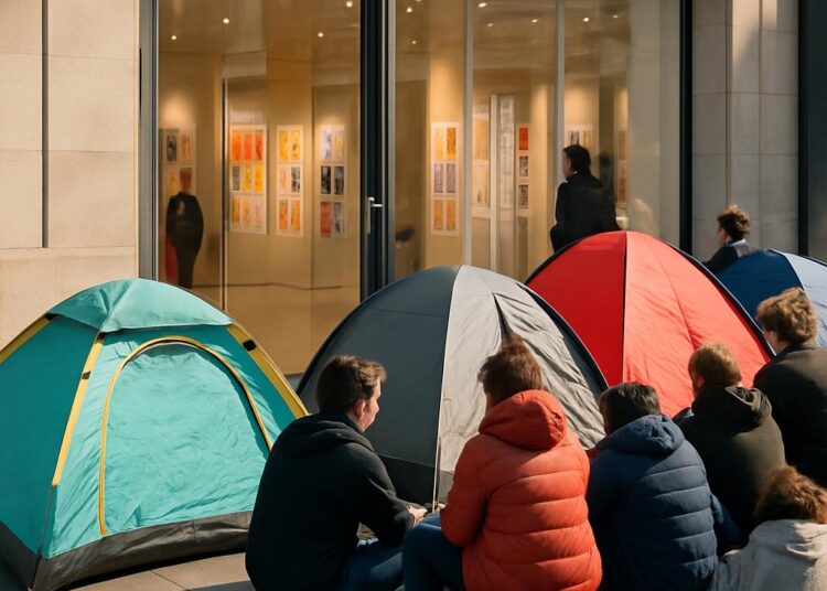Des fans camperont devant les magasins Swatch pour acquérir la montre à 385 euros.