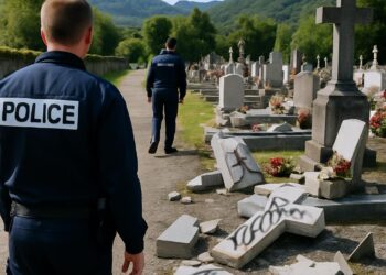 Le cimetière d'Omex près de Lourdes vandalisé, une enquête en cours.