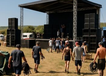 Préparation d'une immense rave de 20 000 fêtards dans l’Hérault pour l’Ascension.