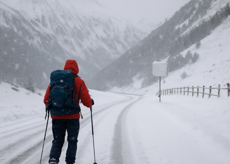 Neige de mai dans les Pyrénées : 14 cm en 24 h, col inaccessible et froid intense.