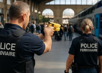 Des pistolets électriques pour la police ferroviaire à Saint-Charles