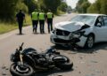 Collision fatale entre une voiture et une moto : un jeune homme de 24 ans a perdu la vie sur les lieux.