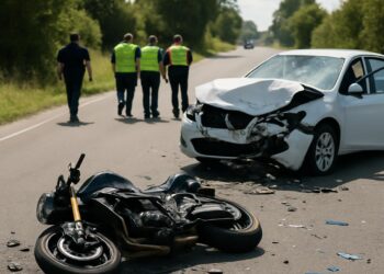 Collision fatale entre une voiture et une moto : un jeune homme de 24 ans a perdu la vie sur les lieux.