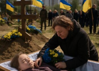 Conflit ukrainien : une fillette de 12 ans perd la vie à Kiev, son père décédé au front.