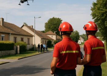 Alerte dans une commune voisine après une nouvelle apparition du cobra, les pompiers utilisent des drones.