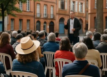 Réunion à Toulouse : une association antivax promeut des théories conspirationnistes.