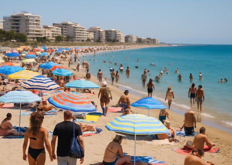 Le littoral d'Occitanie attire déjà les foules avec des températures estivales.