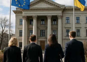 L'UE réagit fermement aux avertissements de Moscou envers ses diplomates à Kiev.