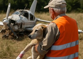 Un pilote septuagénaire et son chien blessés dans un crash près de Pujaut.
