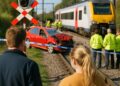 Collision tragique en Belgique : deux élèves perdent la vie, barrière active.