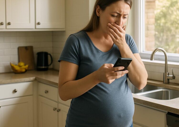 En raison de ses nausées, une femme enceinte se voit licenciée par SMS.