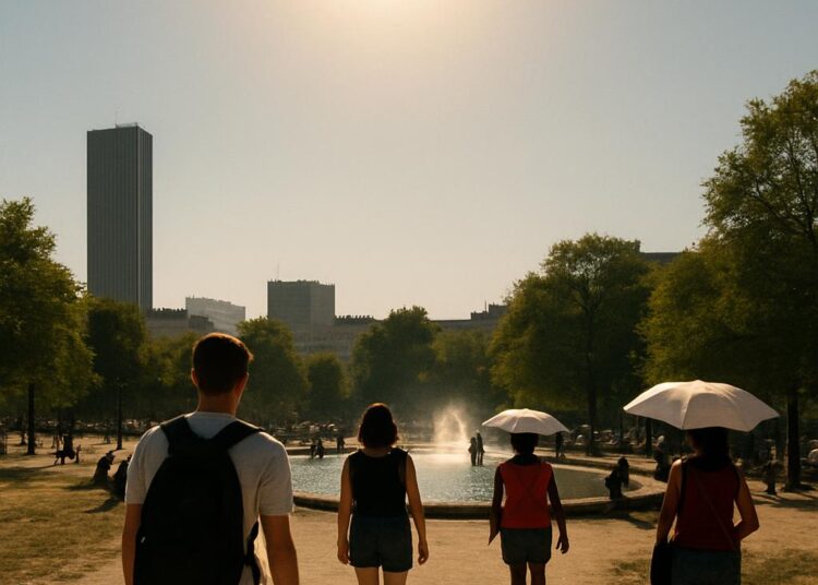 Mardi, alerte orange canicule pour huit départements, inédit en mai.