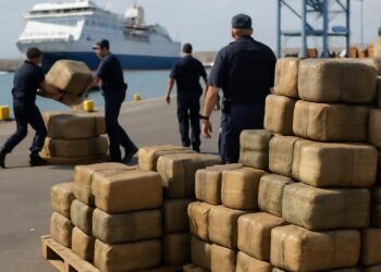 Une saisie de plus d'une tonne de cannabis au port de Sète.