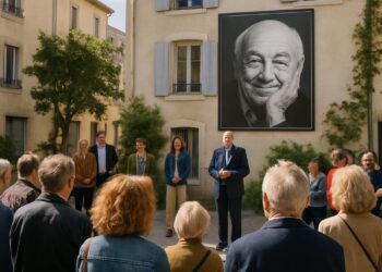 Un quartier de Montpellier rend hommage à Edgar Morin, un voisin joyeux.