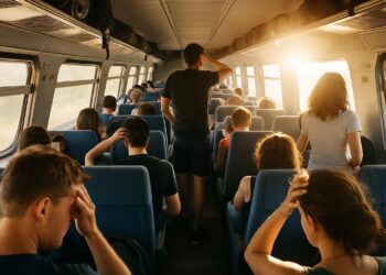 Des voyageurs d’un TGV Paris-Nice immobilisés sept heures sous la chaleur, sans climatisation, en raison d’une panne électrique.
