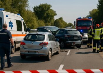 Accident de circulation à Montauban : quatre véhicules impliqués, D 820 fermée, deux blessés transportés à l'hôpital.