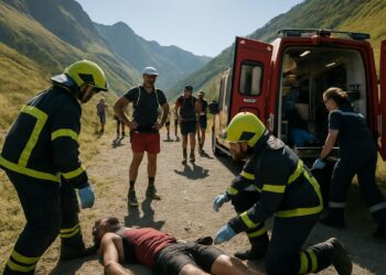 Un drame lors de la course Pyrénéenne : un décès et 10 blessés graves à cause de la chaleur intense.