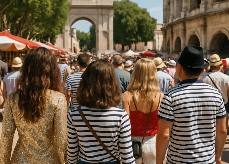 Feria de Nîmes 2026 : vos choix vestimentaires en images, entre paillettes et marinières.
